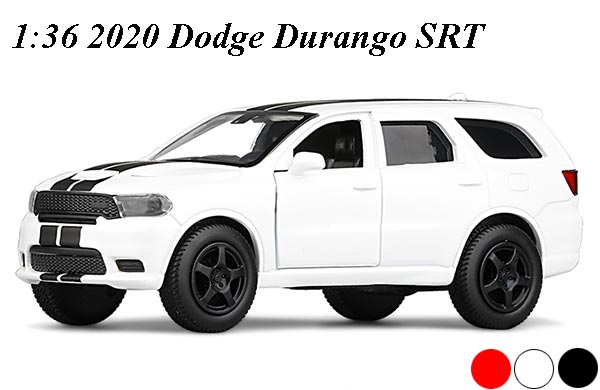 1:36 Scale 2020 Dodge Durango SRT SUV Diecast Toy