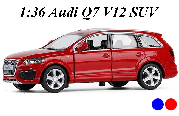 1:36 Scale Audi Q7 V12 SUV Diecast Toy