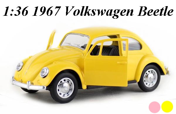 1:36 Scale 1967 Volkswagen Beetle Diecast Car Toy