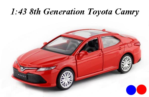 1:43 Scale 8th Generation Toyota Camry Diecast Car Toy