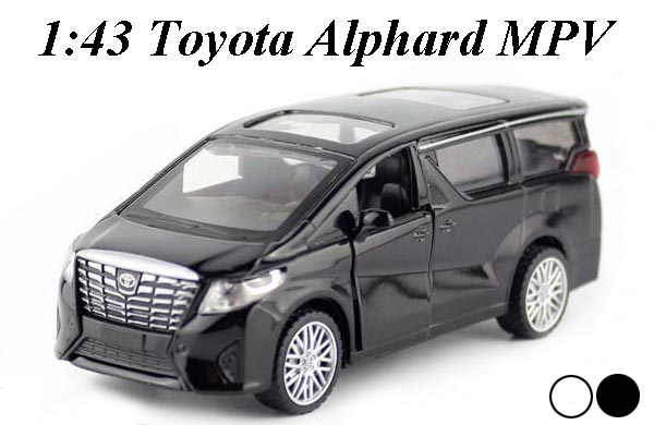 1:43 Scale Toyota Alphard MPV Diecast Toy